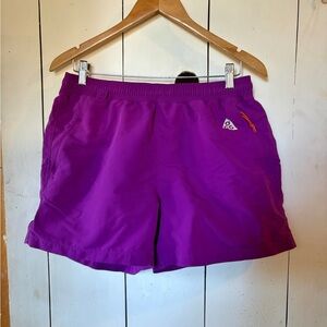 Nike ACG Purple Women's Athletic Shorts